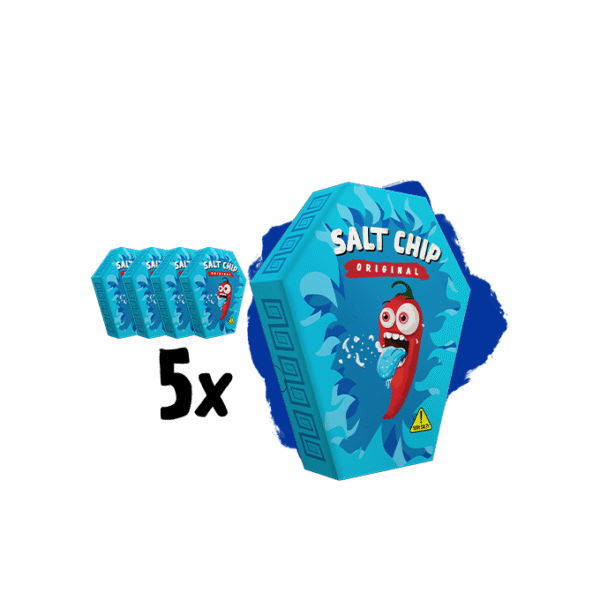 5x Salt Chip Challenge 8 g (7,9 €/tk)