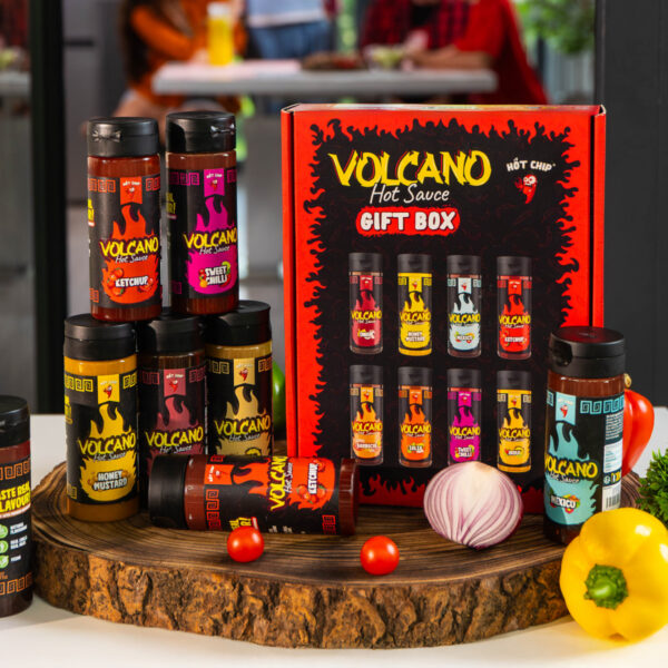Volcano Chili Sauce Tasting