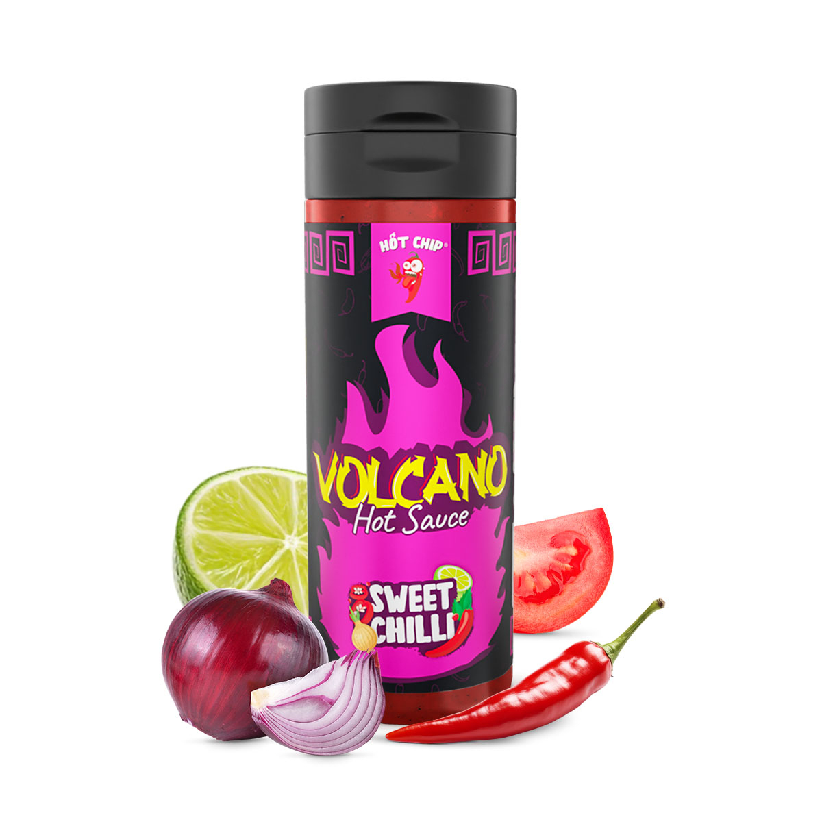 121c424a9ba7e4985556ae38d14c270f Sweet Chilli Hot Sauce 270 ml – Volcano - Image 1