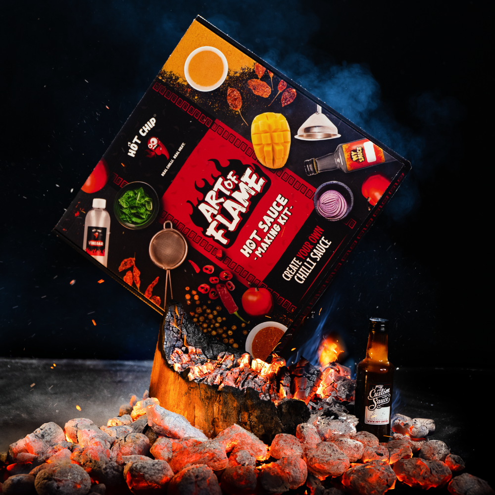 3fe7ad8c035650aca77027dff8d9599d Gift set chilli sauces preparation kit - Art of Flame - Image 2