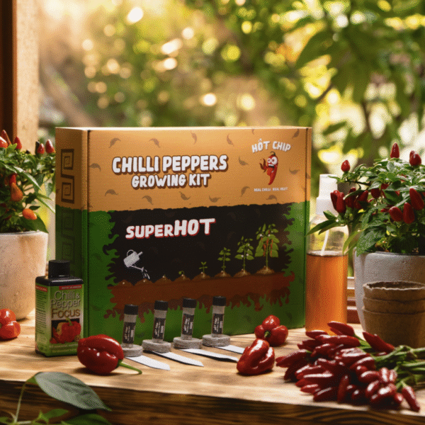 Gift Chili Pepper Growing Kit - Super Hot