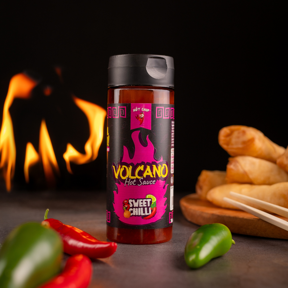 99e7d0a0f36a31e54a2fe041bb139ad3 Sweet Chilli Hot Sauce 270 ml – Volcano - Image 2