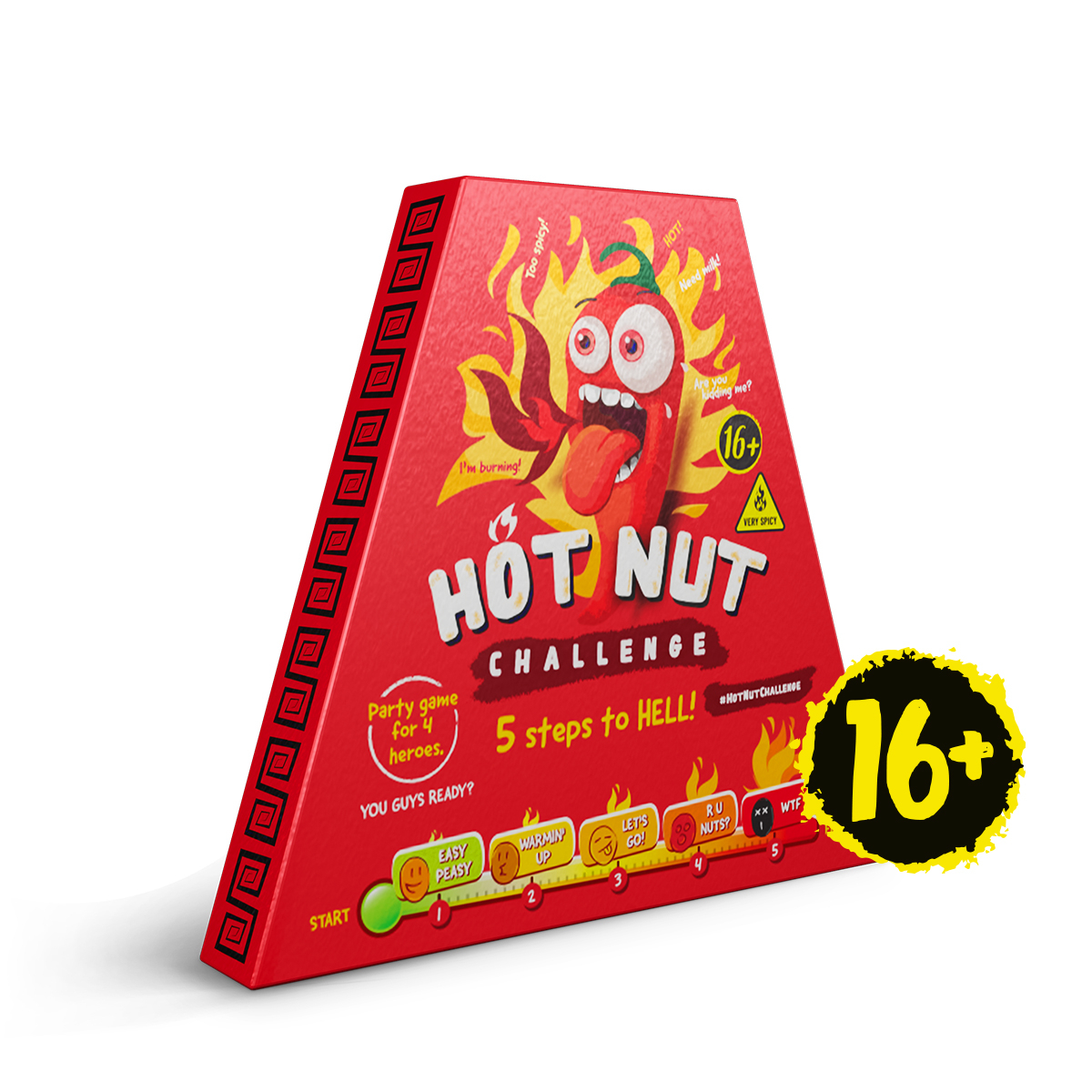 a096d9c895f23473c5c3e7c95f4a4168 1x HOT-NUT Challenge 24 g (9,9 €/pc) - Pilt 1