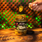 Green Jalapeño peppers sliced in vinegar brine - 330g - Image 3