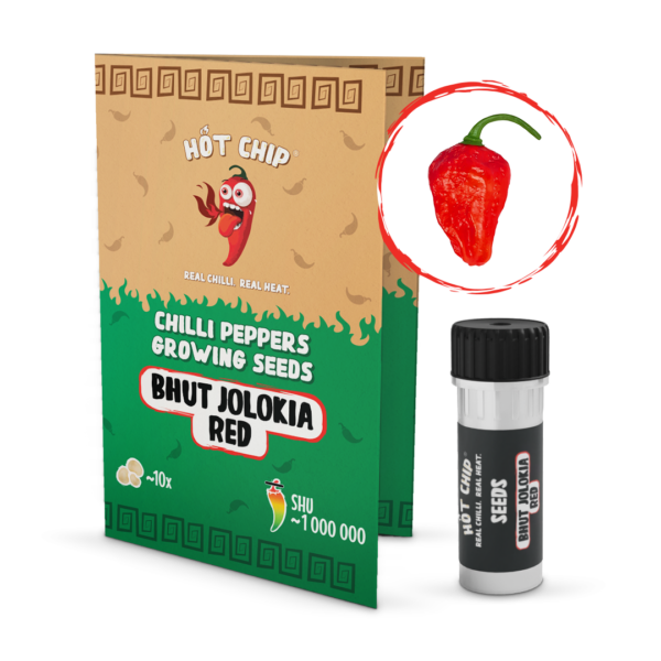 Bhut Jolokia Red - chilli seeds