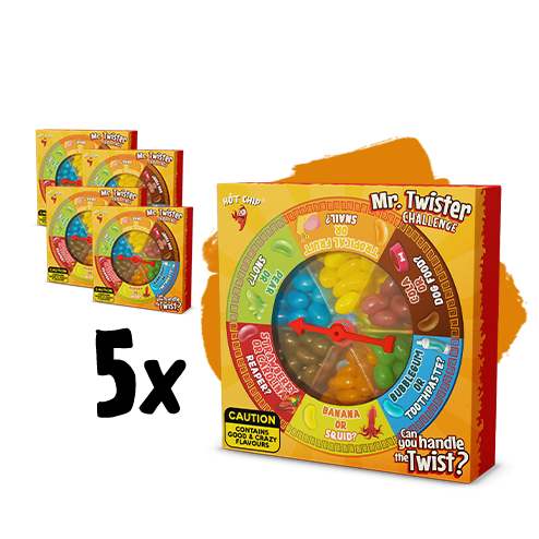 5x Mr. Twister Challenge Tree Pack 120 g (6,9 €/pc)